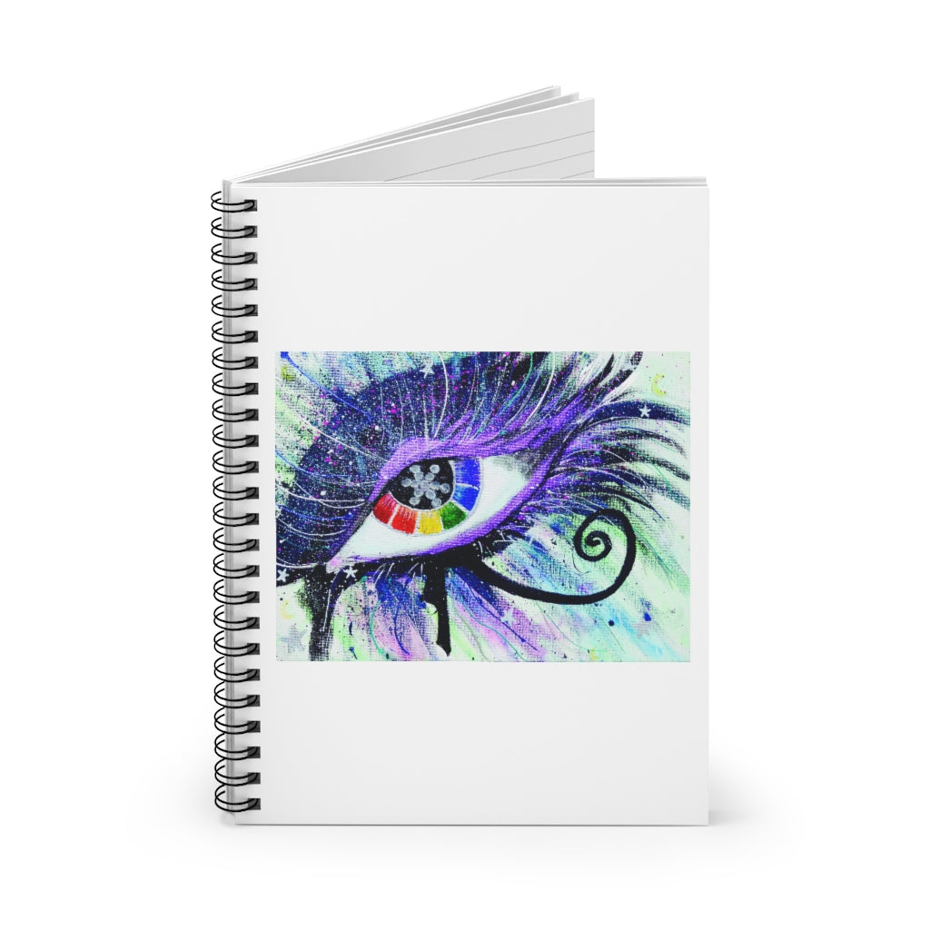 Eye of Horus Spiral Notebook - Ruled Line