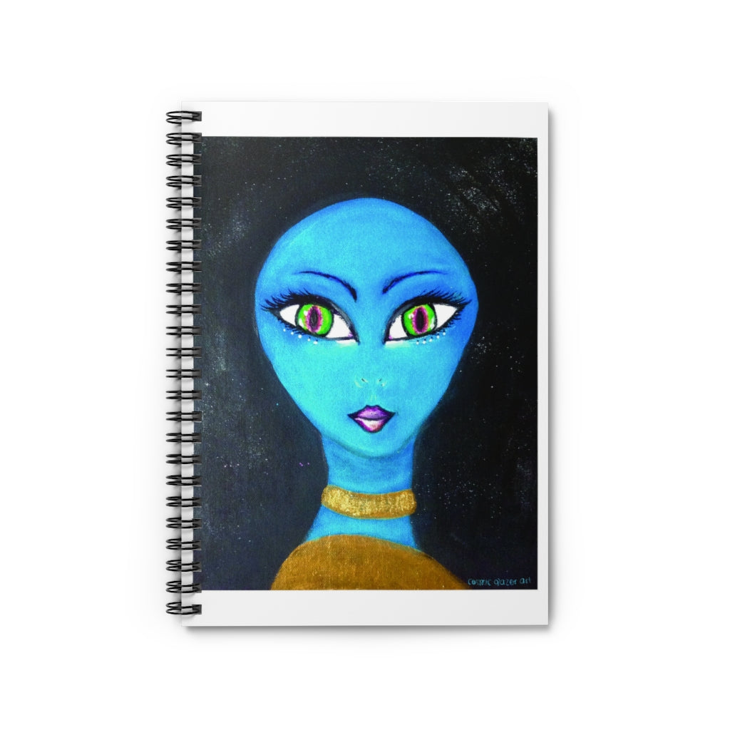 journal notebook Arcturian alien star being starseed