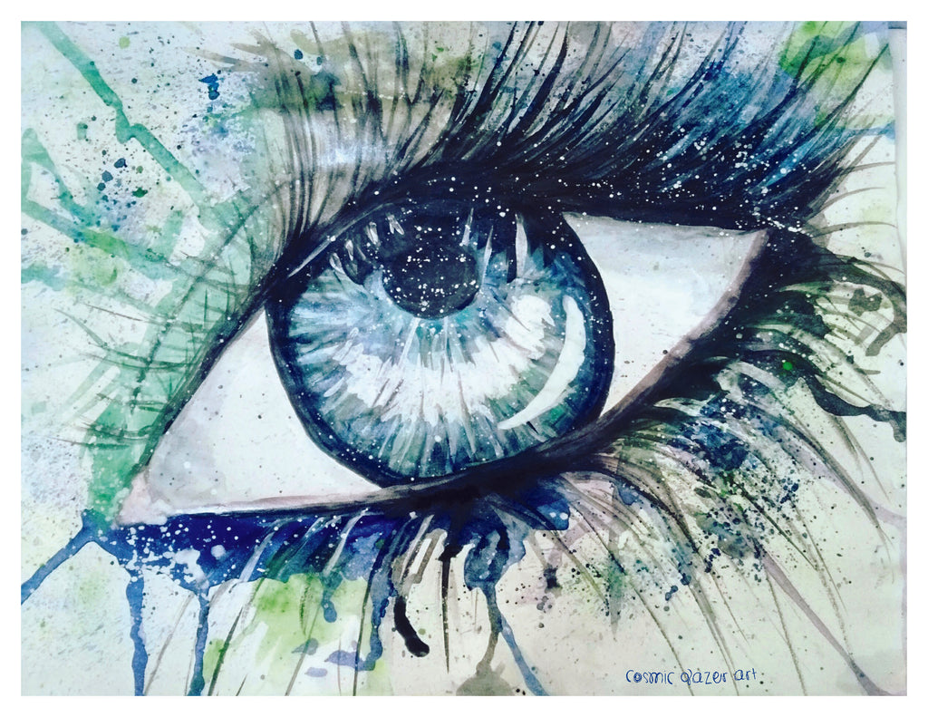 Watercolor Eye II Print