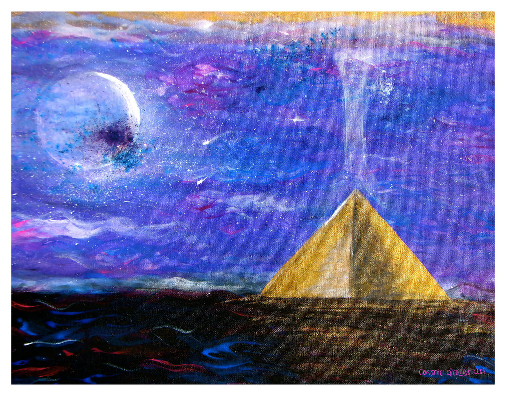 Pyramid Ascension Print