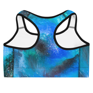 Sports Bra psychedelic paint pour Swirl cosmic
