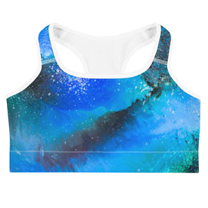 Sports Bra psychedelic paint pour Swirl cosmic