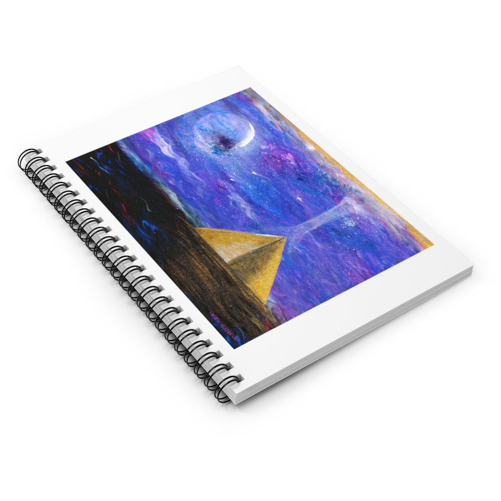 Pyramid Ascension Spiral Notebook - Ruled Line