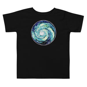Spiral Galaxy Seed of Life Toddler Tee