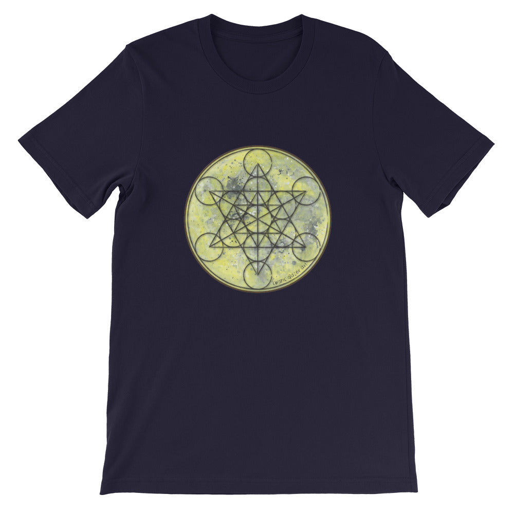 Sacred Geometry Metatron Shirt full moon cosmic clothing
