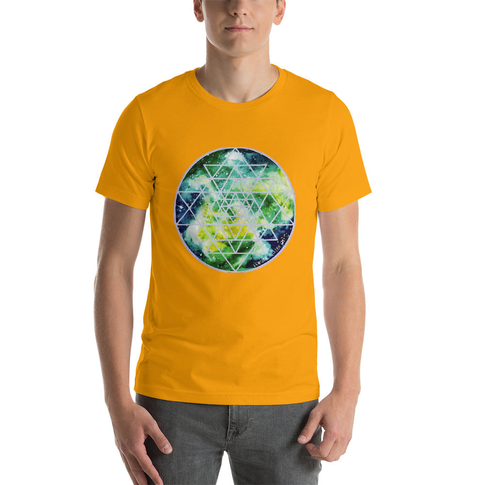 Sacred Geometry Sri Yantra Shirt cosmic clothing