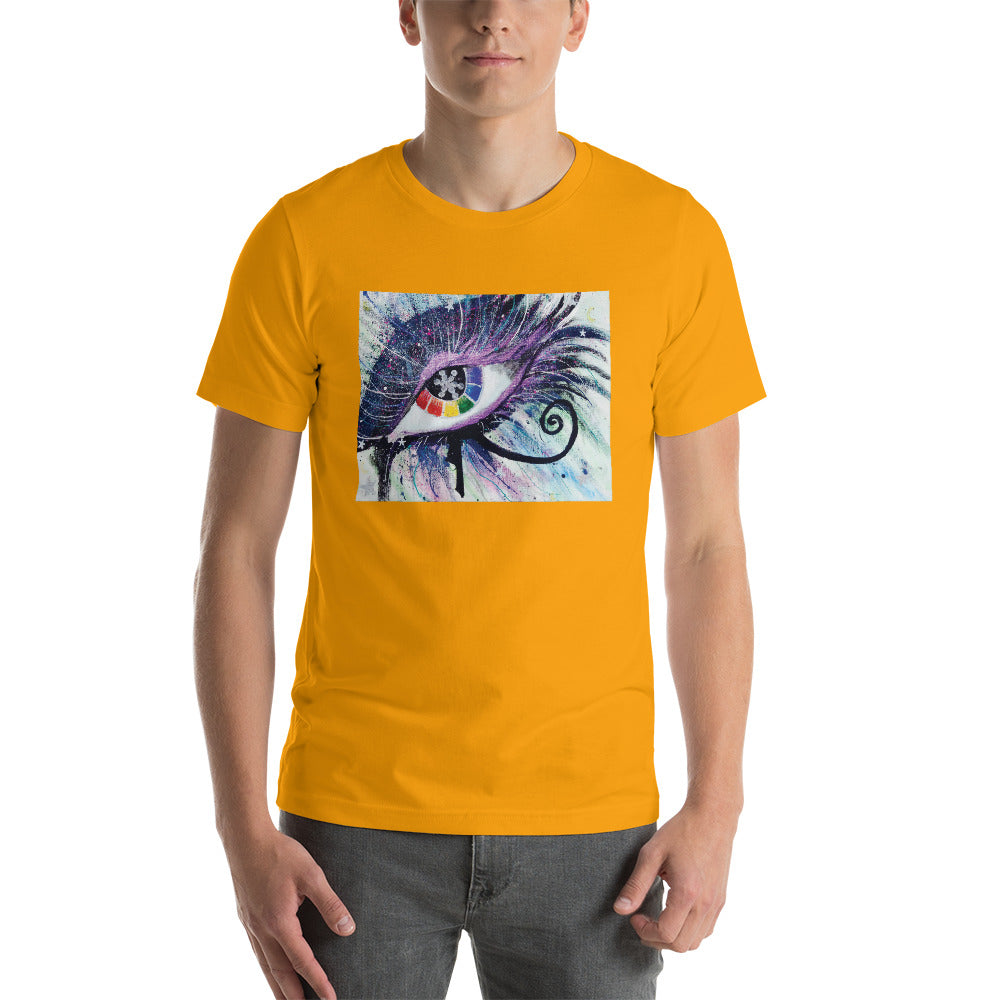 Metatron Tee Shirt Eye of Horus Sacred Geometry cosmic 