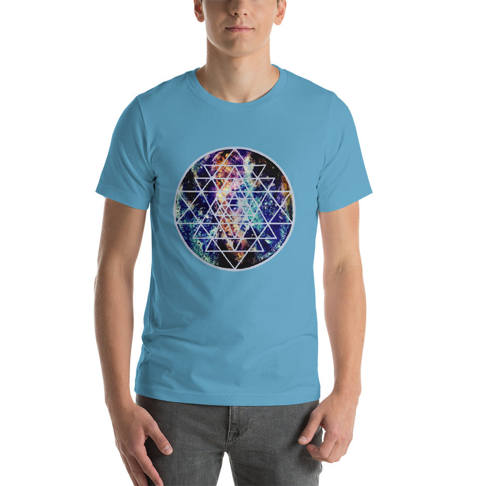 Sacred Geometry Sri Yantra T-Shirt cosmic clothing