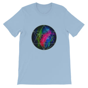 Sacred Geometry Merkabah T-Shirt crystalline cosmic Tee