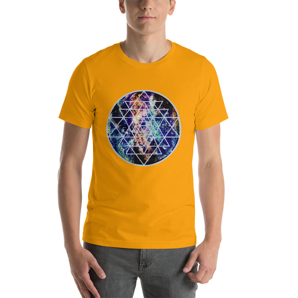 Sacred Geometry Sri Yantra T-Shirt cosmic 