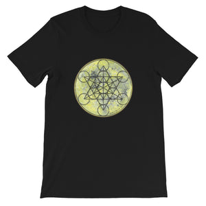 Metatron Tee Shirt Sacred Geometry full moon cosmic 