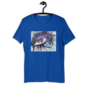 Sacred Geometry Metatron Eye of Horus cosmic Tee Shirt