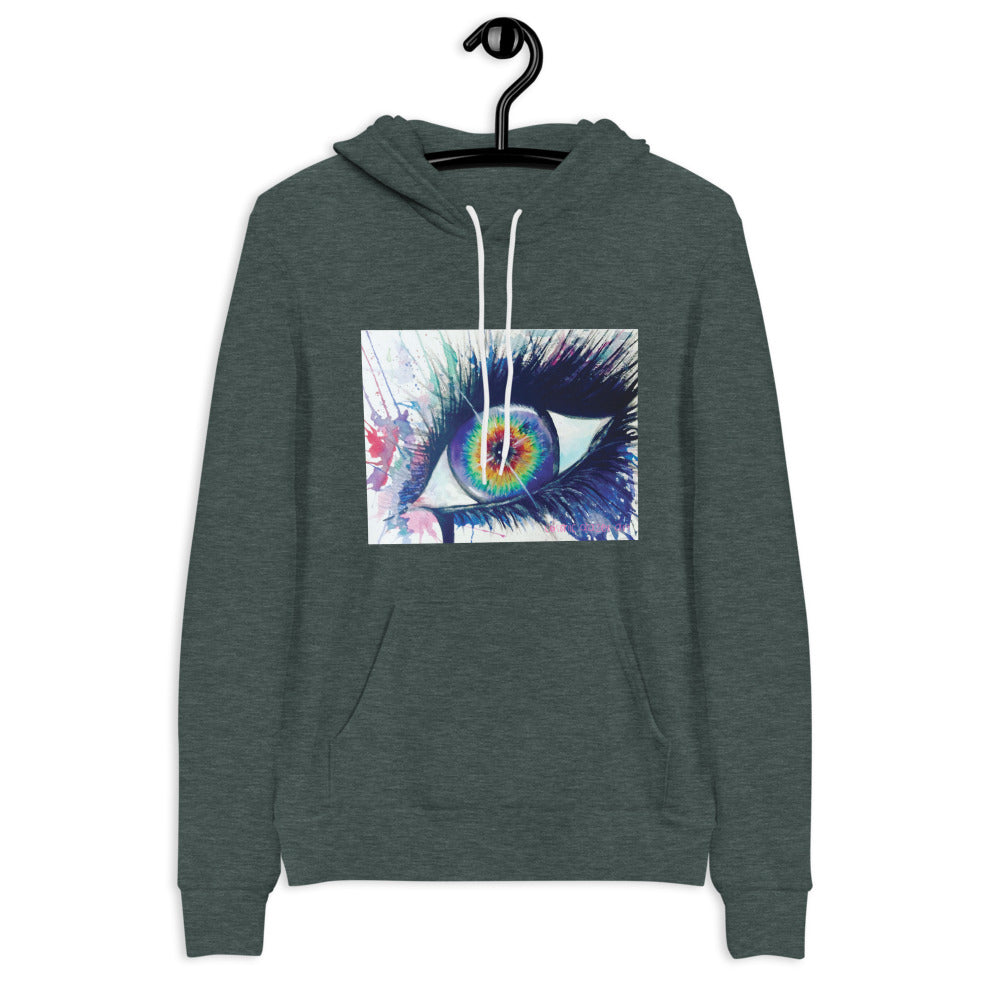Rainbow Eye Unisex hoodie