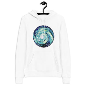 Spiral Galaxy Seed of Life Unisex hoodie