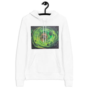 Neon Planet Spiral Unisex hoodie