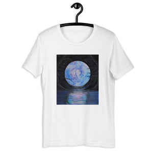 Full Moon Reflection Tee Shirt cosmic 